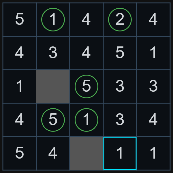 Singles screenshot