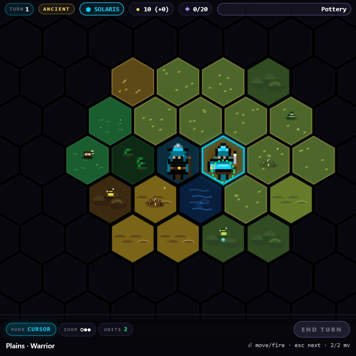 MicroCiv screenshot