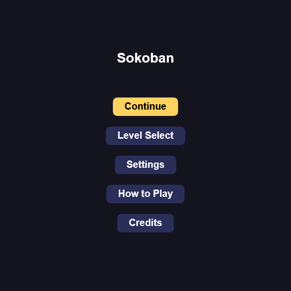 Sokoban screenshot